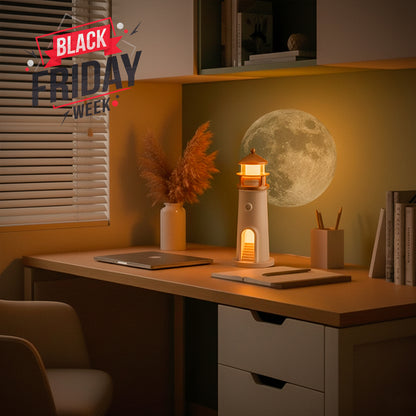 Moona™ 3D Moon Projector Lighthouse | 2025 Limited Edition Il mio negozio