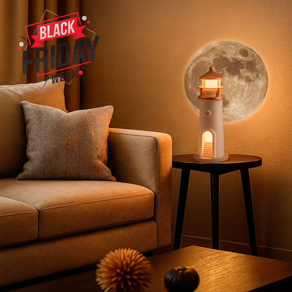 Moona™ 3D Moon Projector Lighthouse | 2025 Limited Edition Il mio negozio