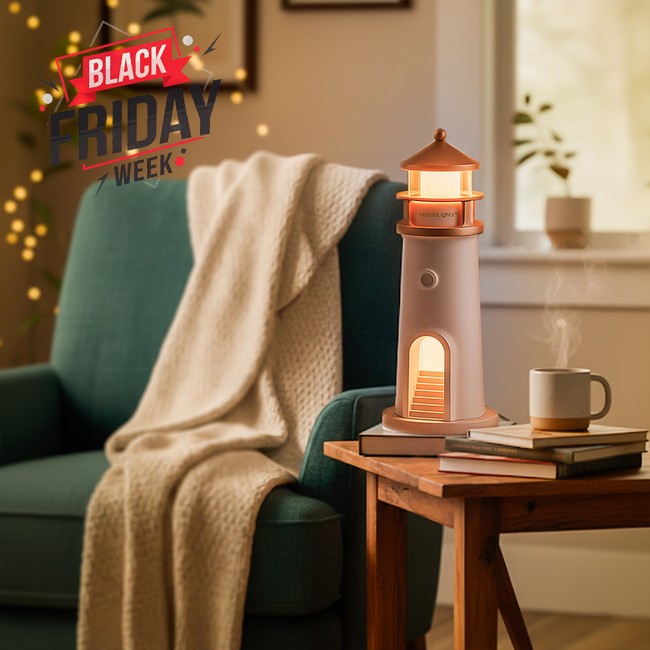 Moona™ 3D Moon Projector Lighthouse | 2025 Limited Edition Il mio negozio